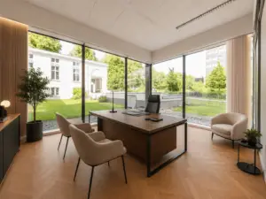 WIRD ZUM REPRÄSENTATIVEM ECKBÜRO