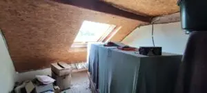 Dachgeschoss zum Ausbau vorbereitet
