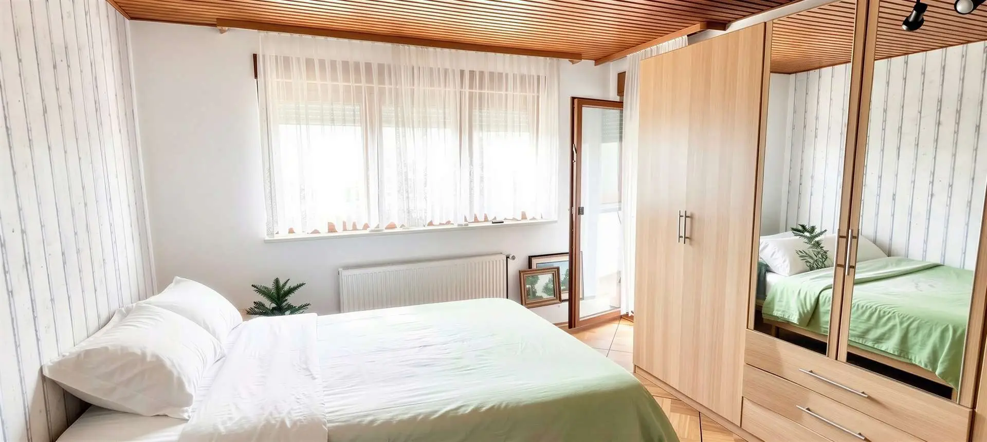 Schlafzimmer - Wohnung 1. Obergeschoss mit Zugang Balkon