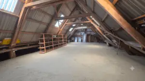 Dachboden der Scheune