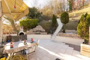 Blick in den Garten