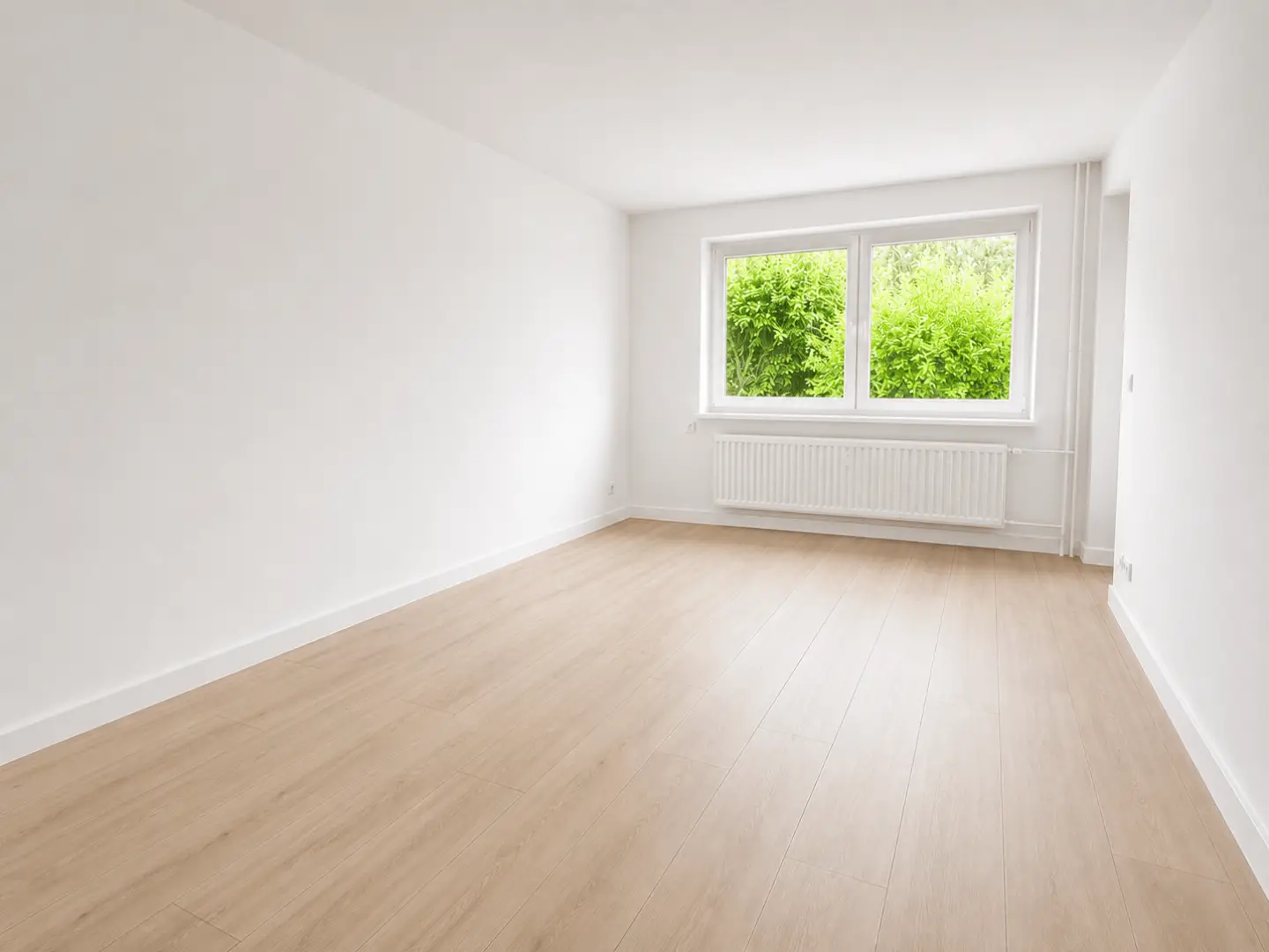 Lichterfülltes Wohnzimmer
