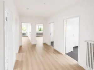 Blick zum Wohnbereich