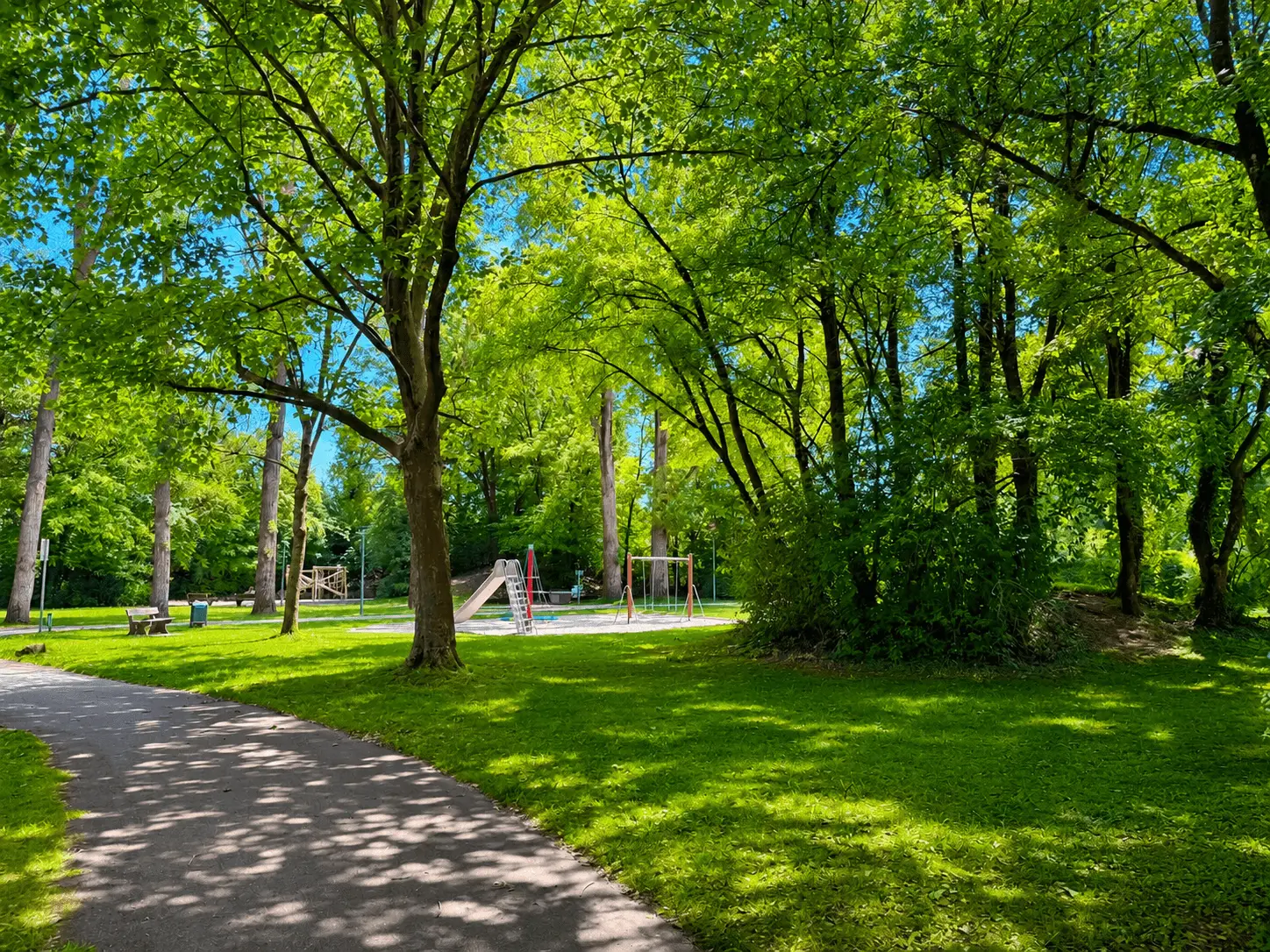 Außenansicht Park