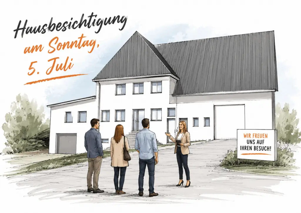 Einladung zur Besichtigung