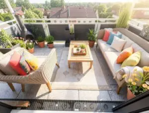 überdachter Balkon 1