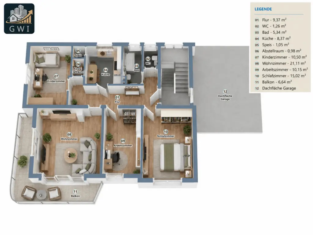3D Grundriss