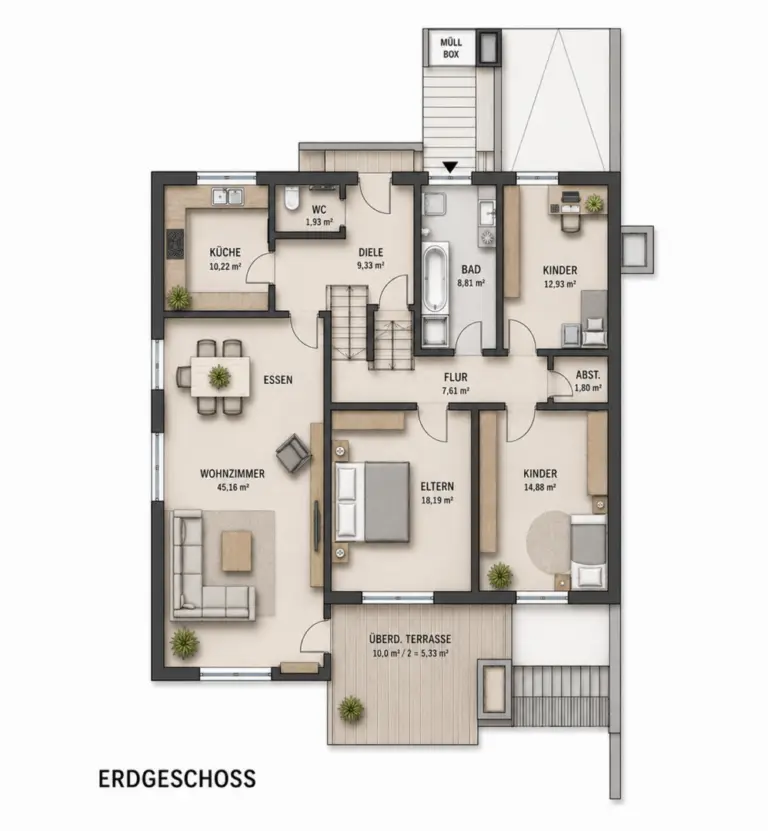 Grundriss EG