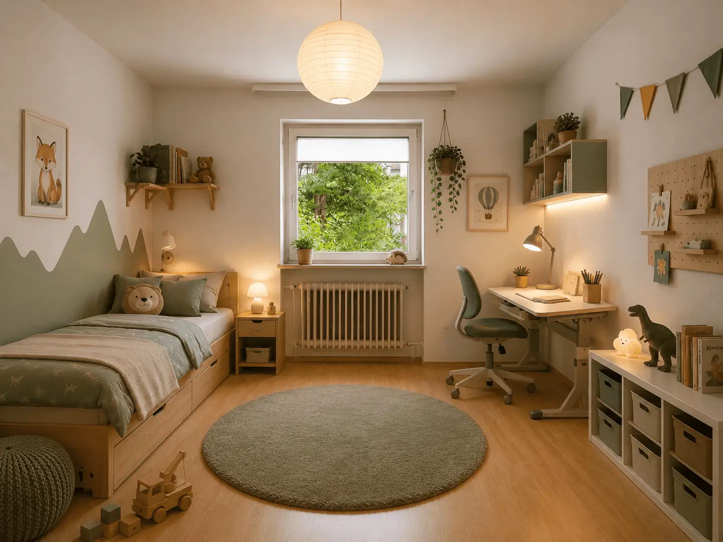 Kinderzimmer 1 visualisiert