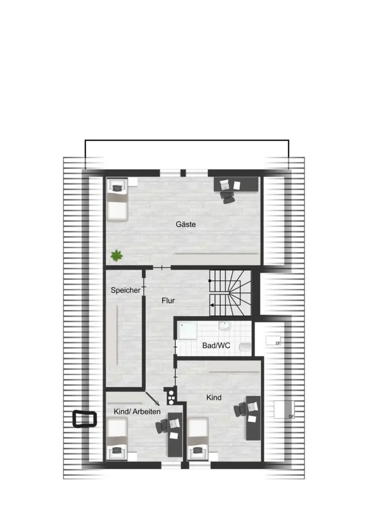 Grundriss DG
