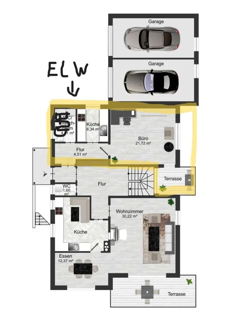 Grundriss EG