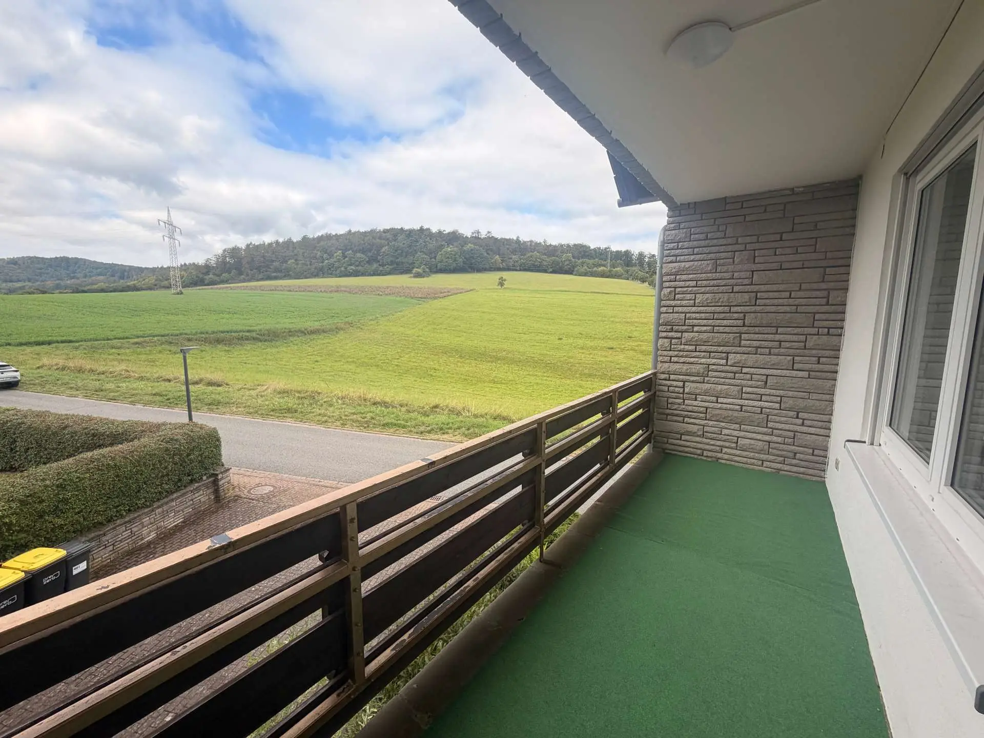 Balkon Wohnzimmer EG