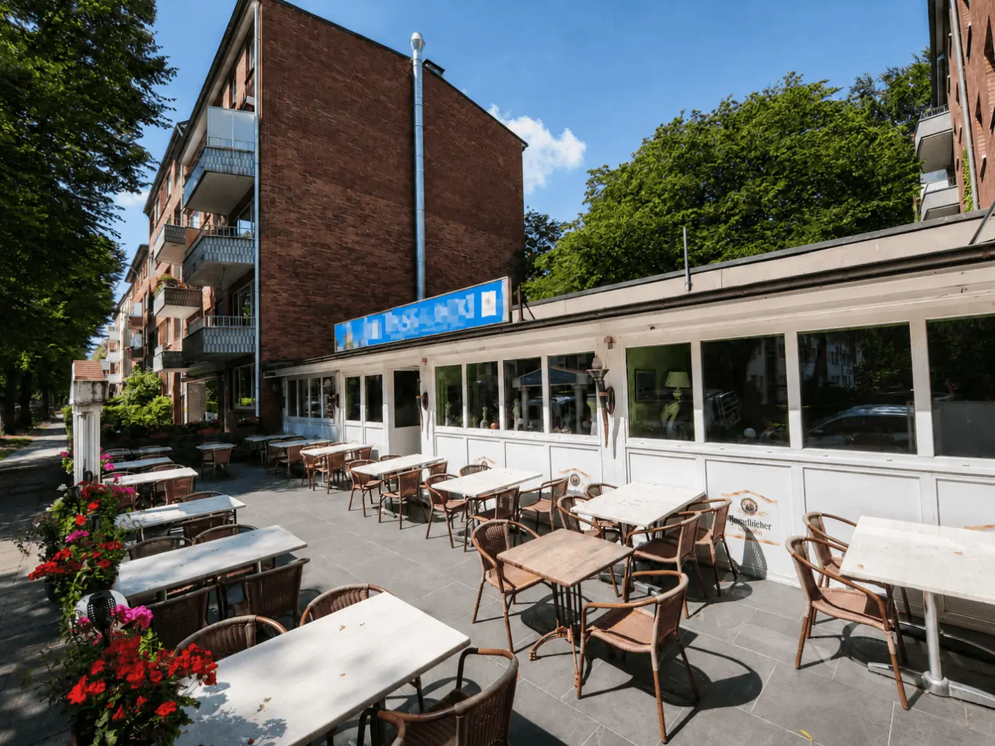 Gepflegter Außenbereich