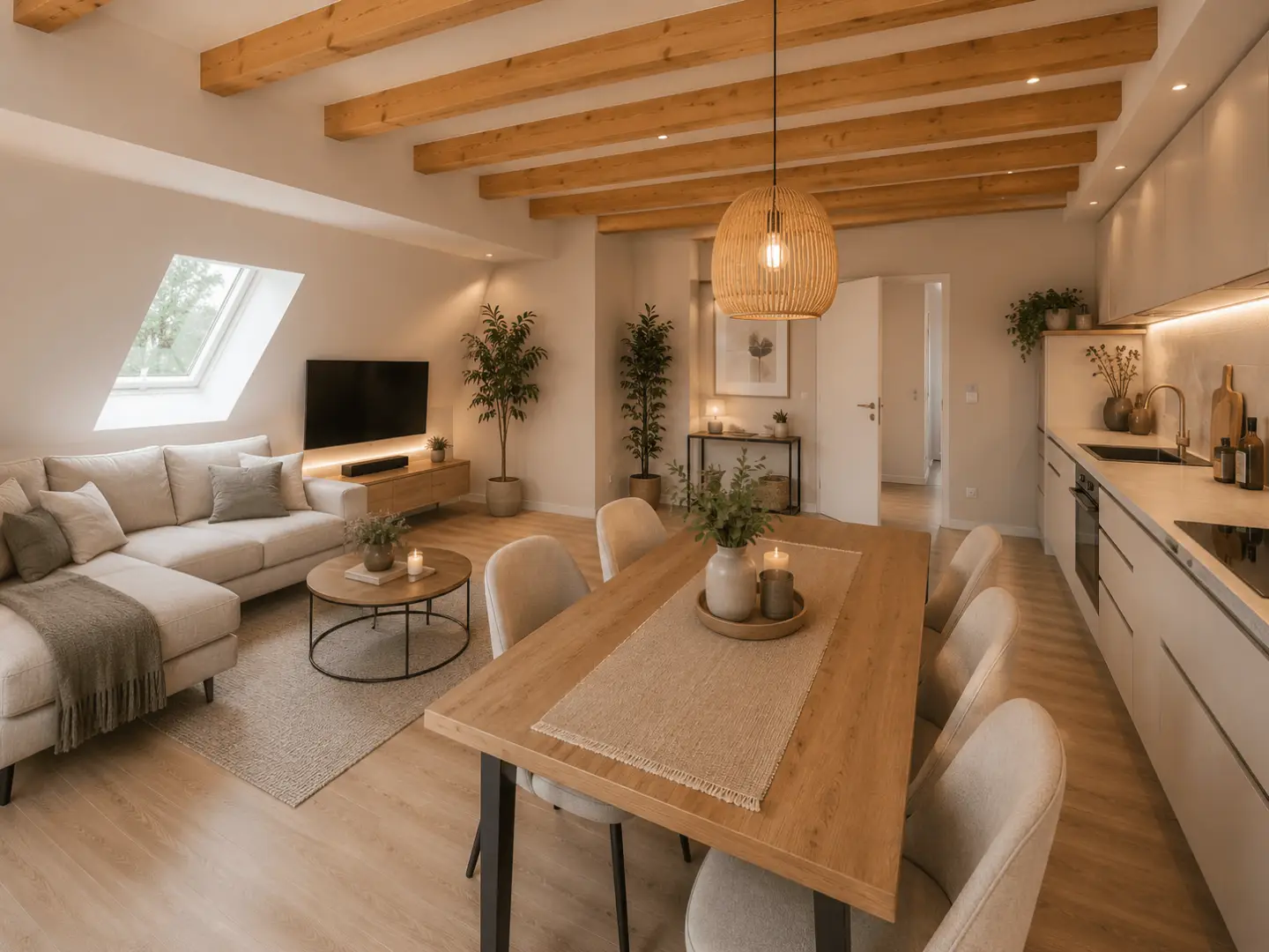Wohnzimmer DG Einrichtungsbsp.