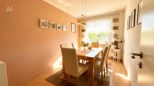 Möbliert Esszimmer/Schlafzimmer/Büro