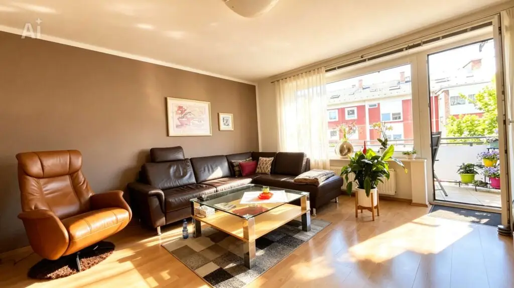 Möbliert Wohnzimmer
