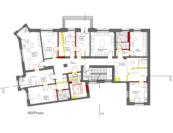 Grundriss 2. OG nach Renovierung