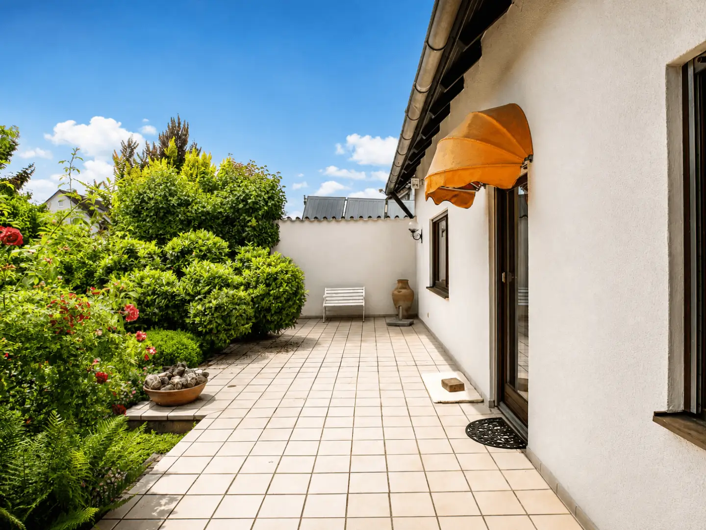 Terrasse Rückseite