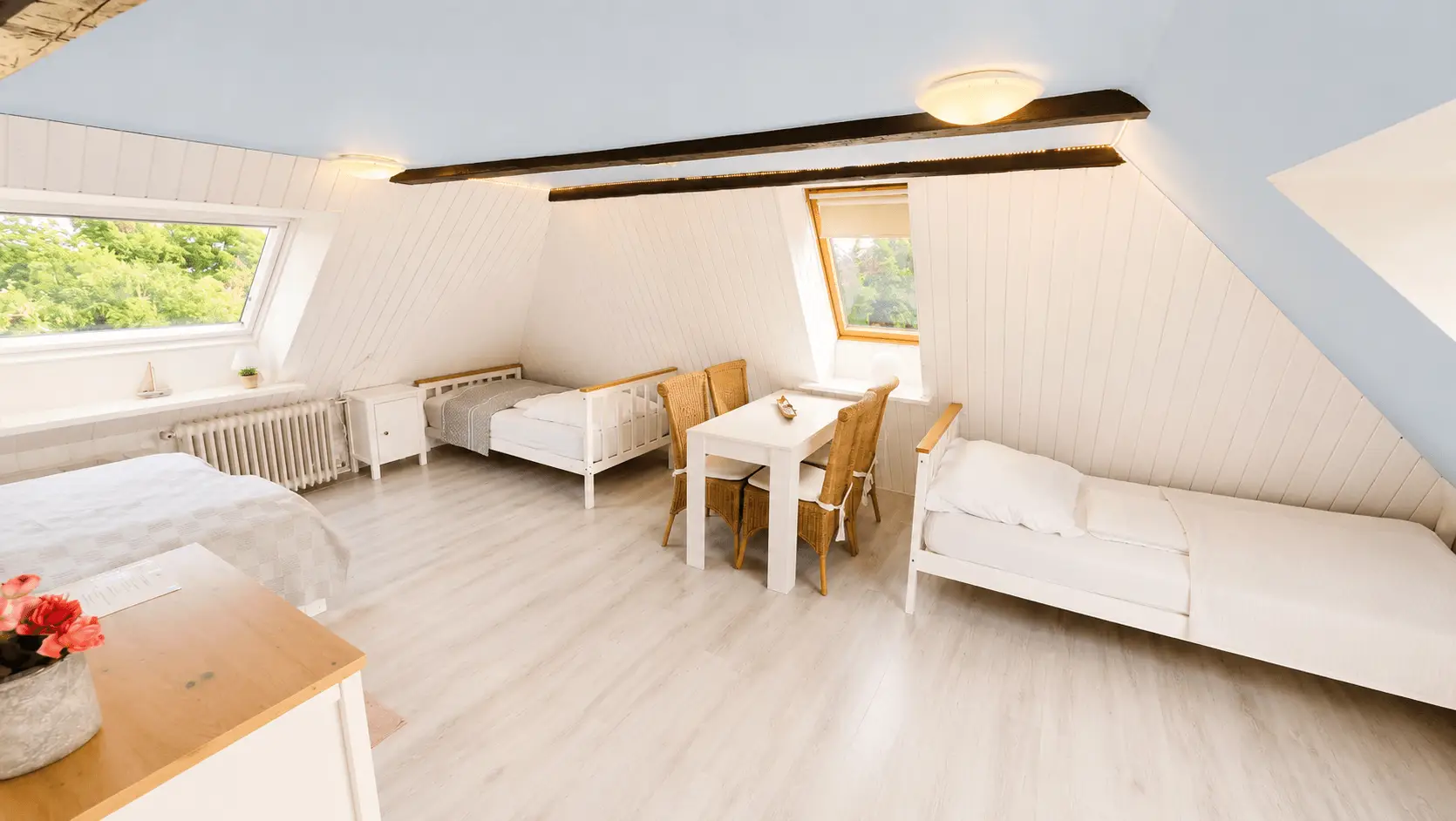 Dachgeschoss 3-Bettzimmer