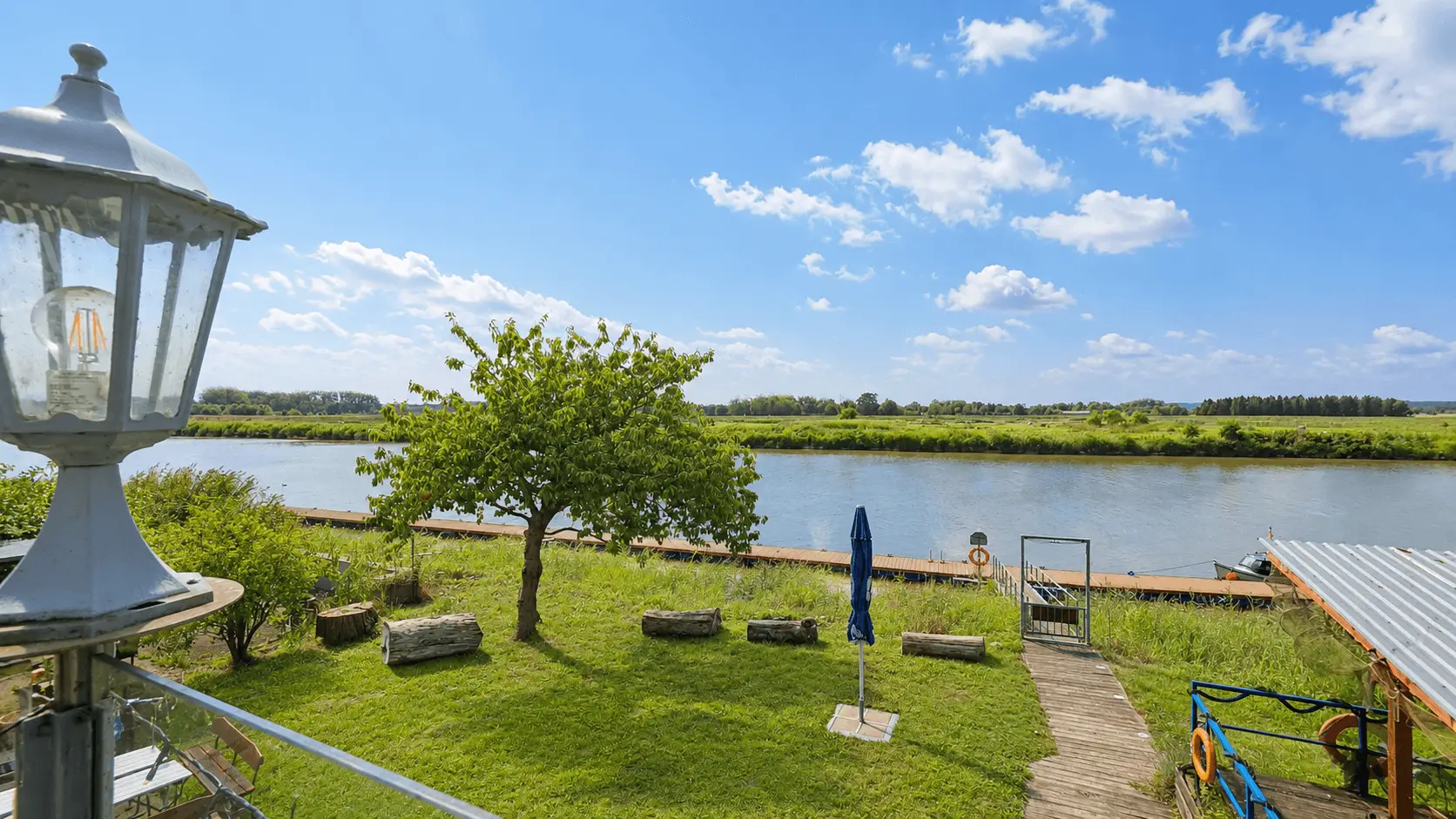 Aussicht von Terrasse