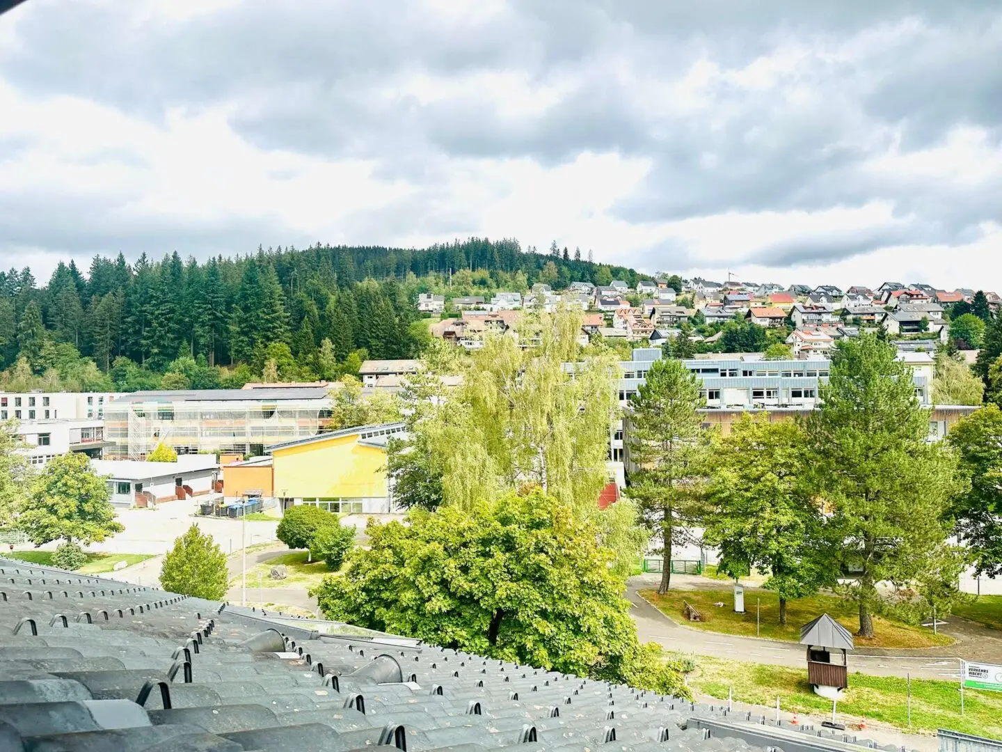 Blick aus dem Schlafzimmer