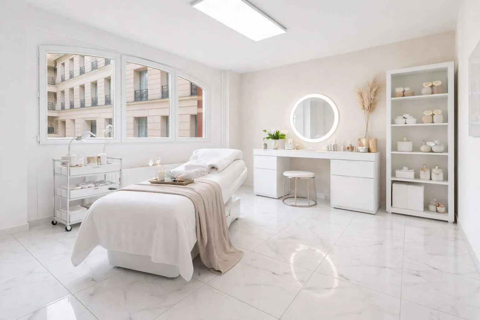 Beispiel Interieur Kosmetikstudio