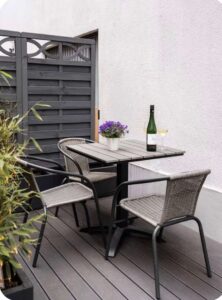 Relaxbereich Terrasse