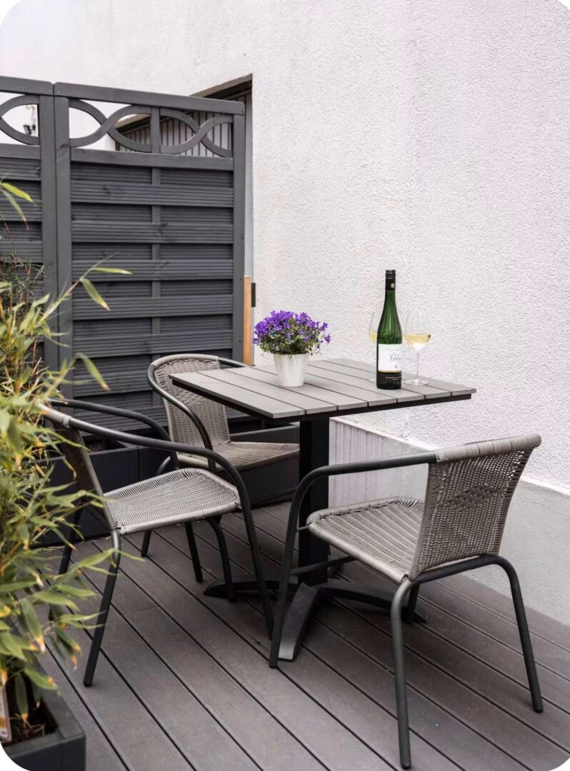Relaxbereich Terrasse