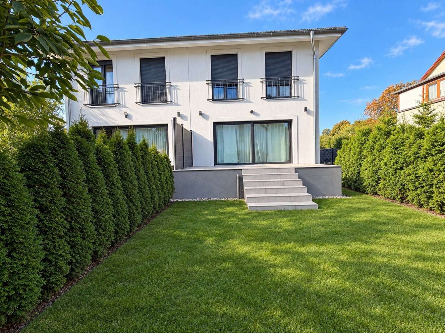 Garten und DHH