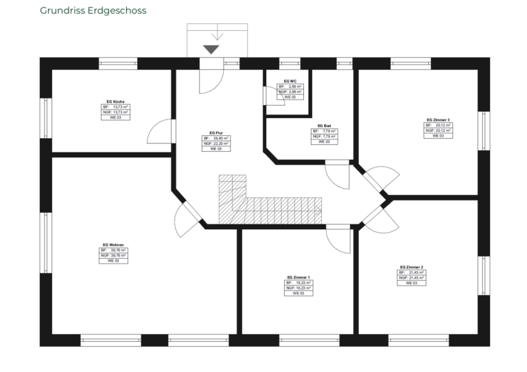 Grundriss Erdgeschoss