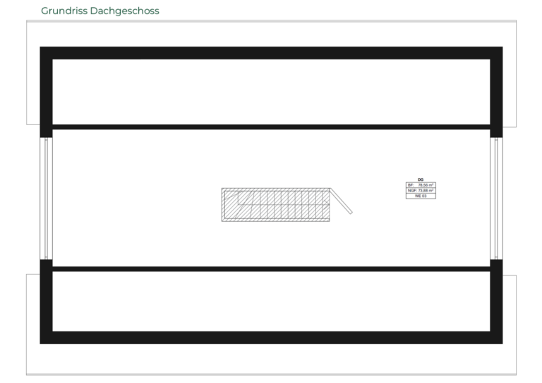Grundriss Dachgeschoss
