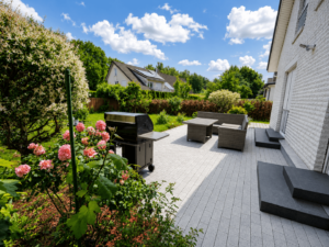 Großzügiger Terrassenbereich