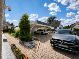Optimaler Doppelcarport