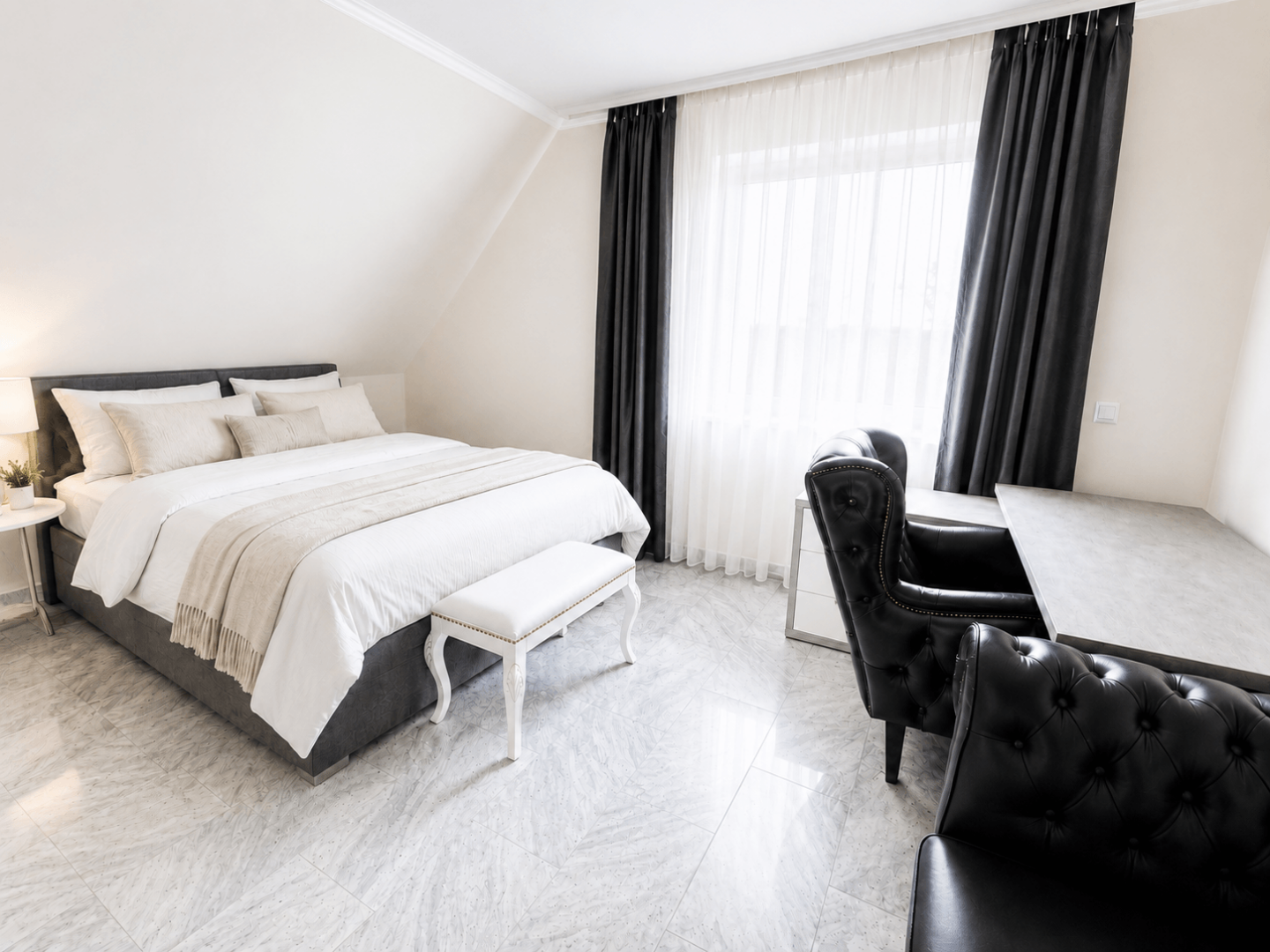 Schlafzimmer im Obergeschoss