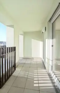 Balkon überdeckt