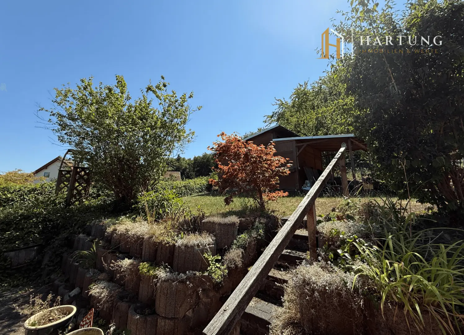 Gartenaufgang