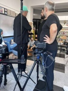 Fernsehsender zu Besuch