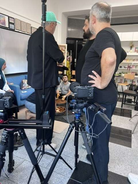 Fernsehsender zu Besuch
