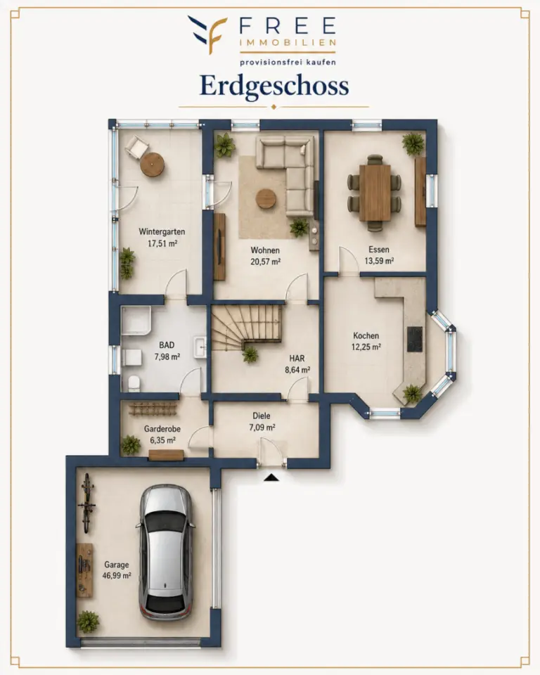 Grundriss Erdgeschoss