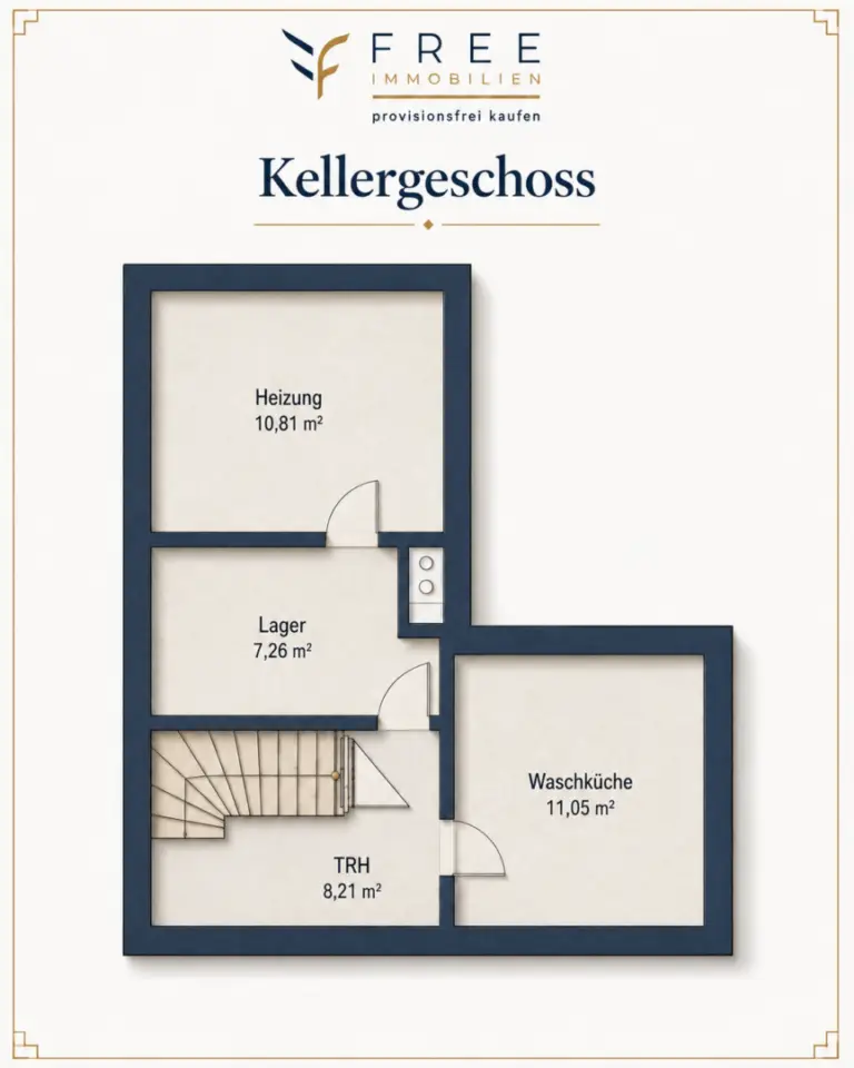 Grundriss Keller