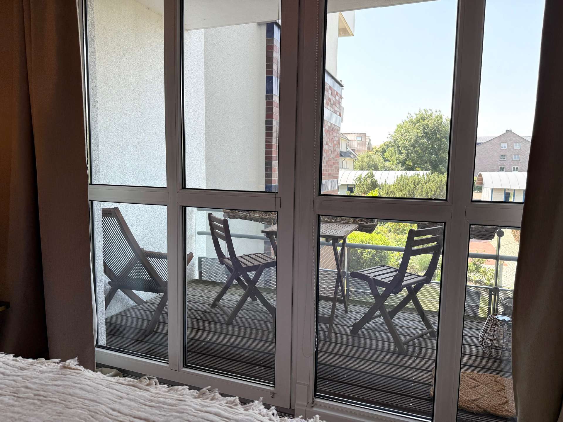 Balkon vom Schlafzimmer