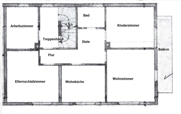 Grundriss 1. OG