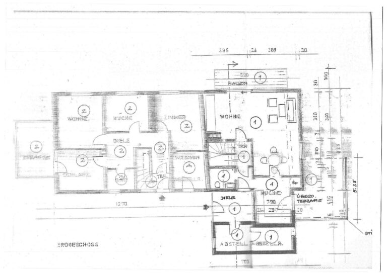 Grundriss Obergeschoss