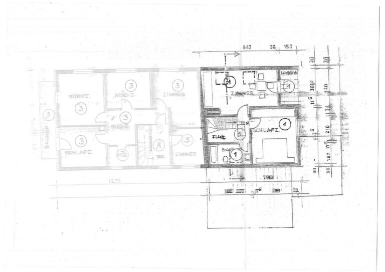 Grundriss Dachgeschoss