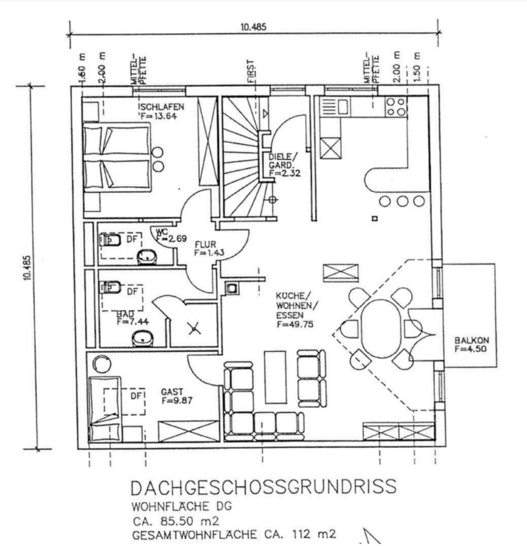 Grundriss OG