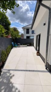 Terrassenausschnitt