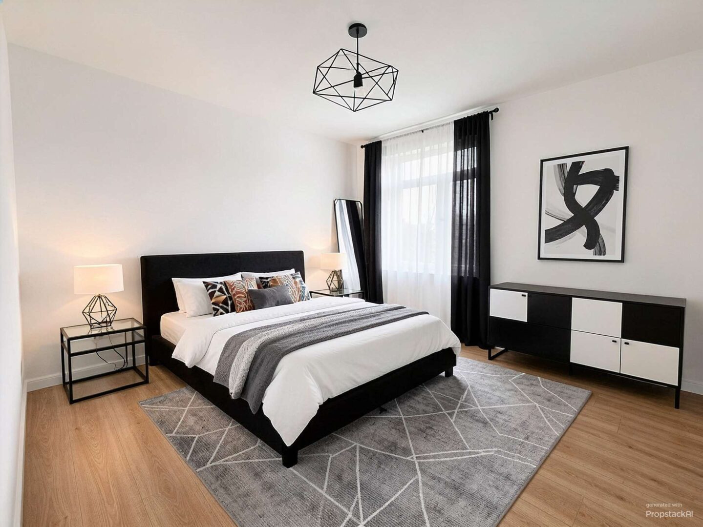 Schlafzimmer gehome staged
