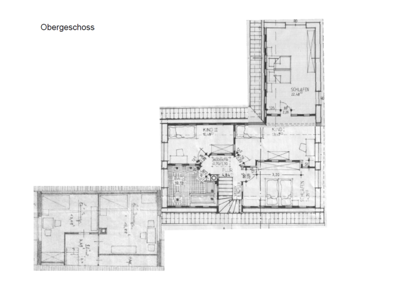 Grundriss Obergeschoss