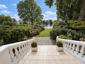 Zugang zum Privatgarten