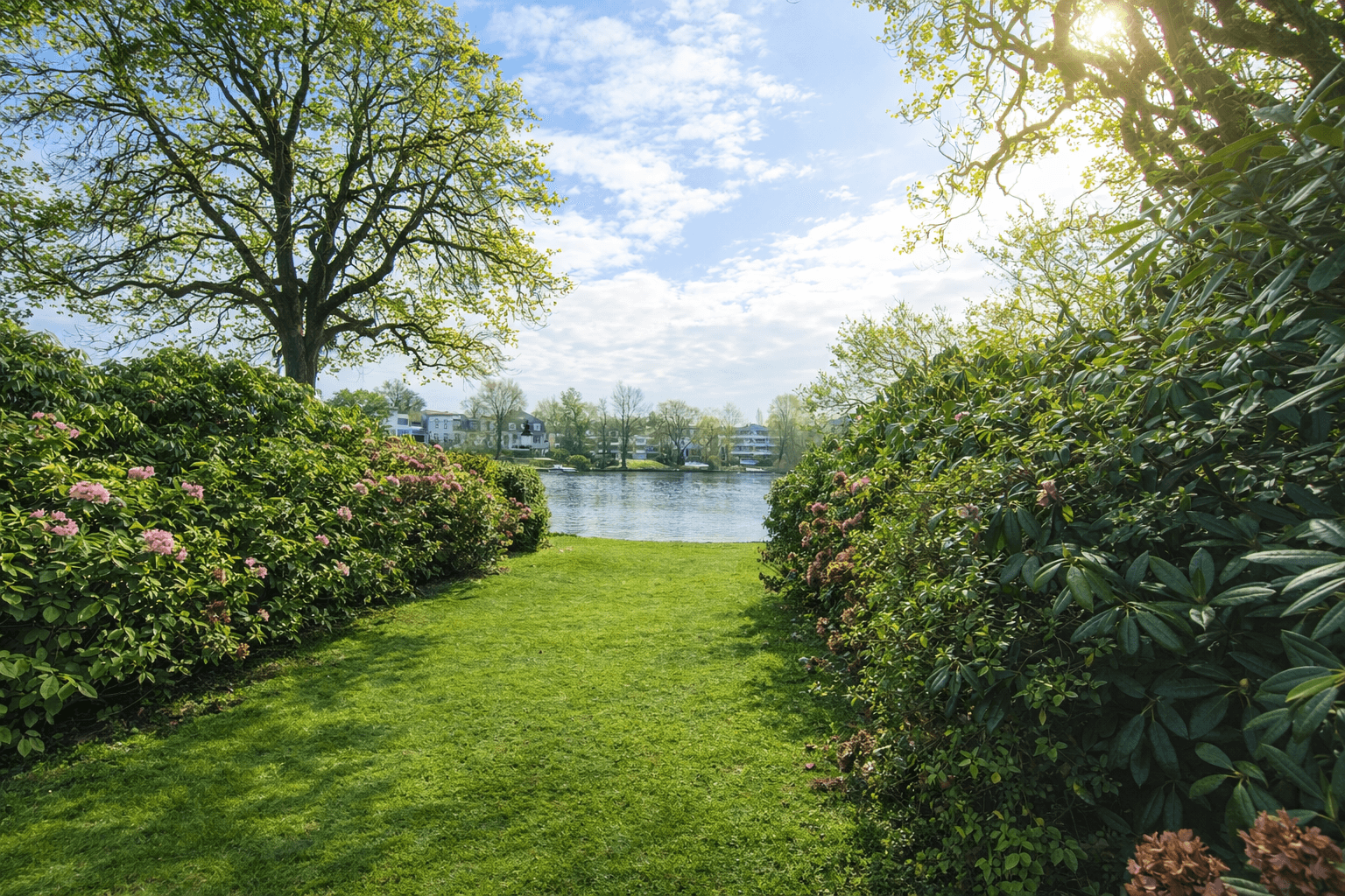 Exklusiver Alsterzugang